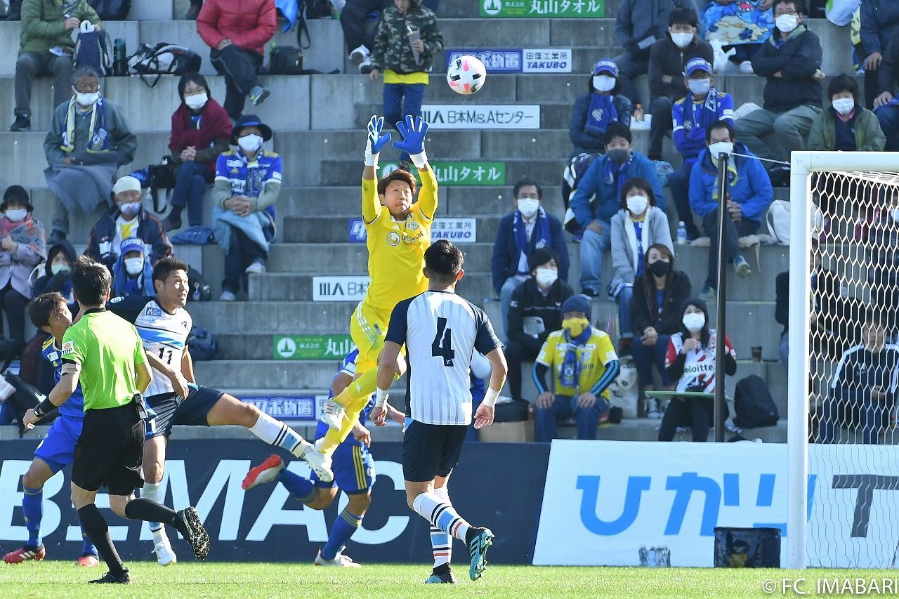 選手との距離がスタジアム